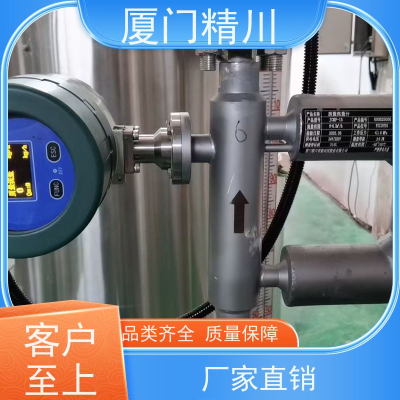 精川股份 制药厂小口径质量流量计 连接方式支持定制 更耐用
