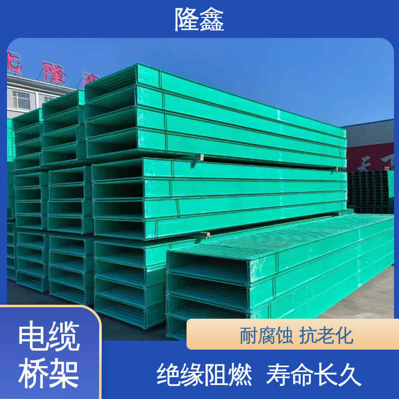 隆鑫 直供 桥架钢制 耐酸碱 抗腐蚀 绝缘阻燃 寿命长久