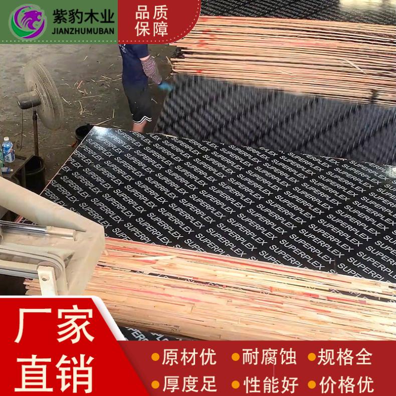 高层房建专用苯酚胶清面水木模板 满足不同规格和厚度需求