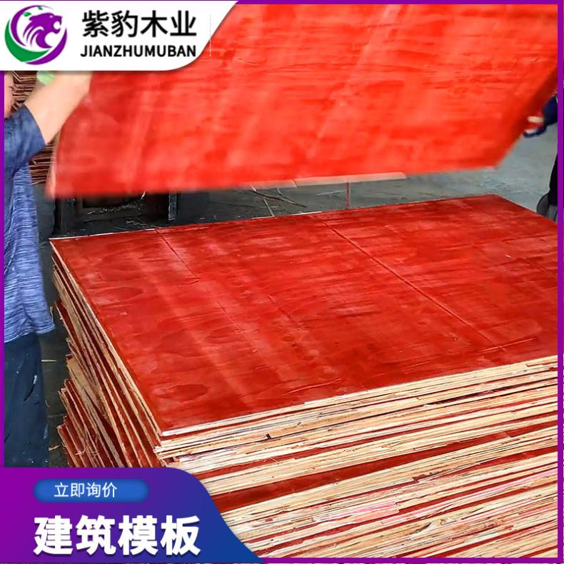 建筑模板多层板 厚薄均匀尺寸全工地楼面用板36尺1830
