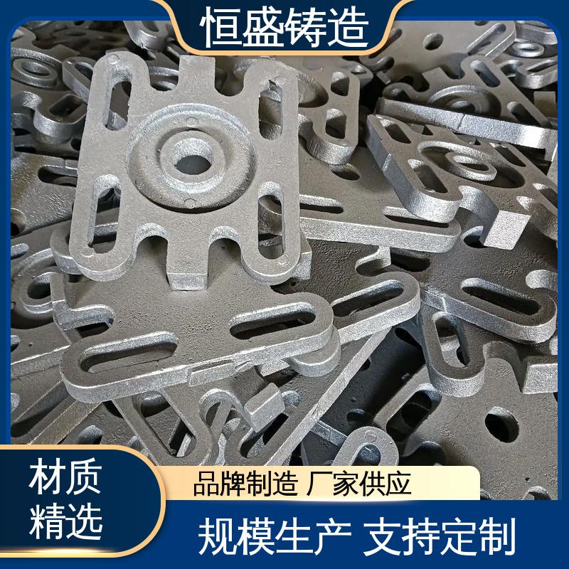 恒盛供应 灰铁球铁铸件 大型电厂行业 支持定制 底座立柱横梁件