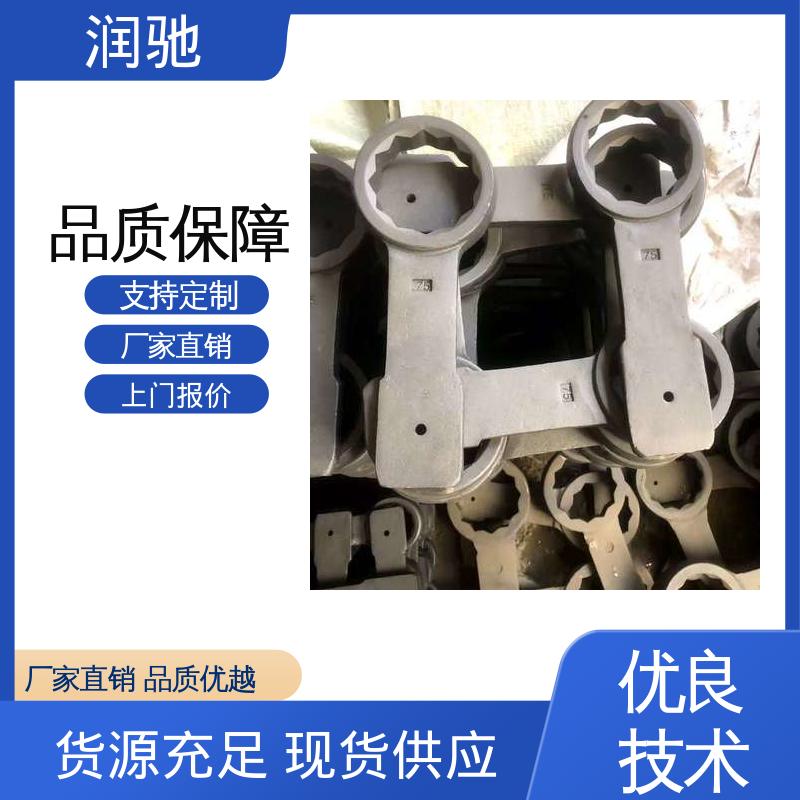 润驰生产 加重型 锤击开口扳手 整体锻造工艺 S130