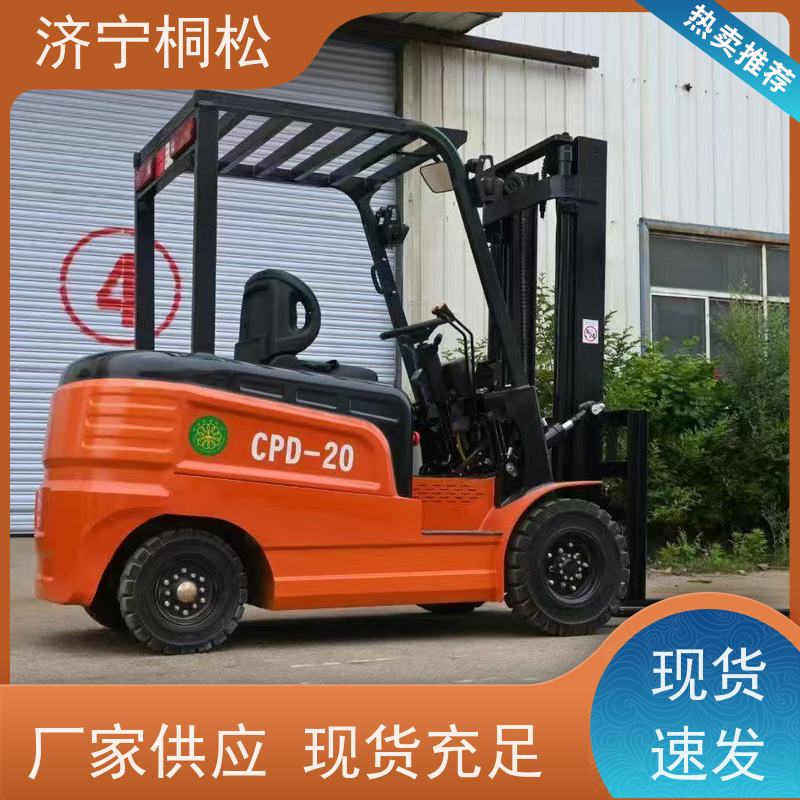 桐松机械 可升高3米 1.5T环保电动叉车 加强密封双油缸 服务刚开始