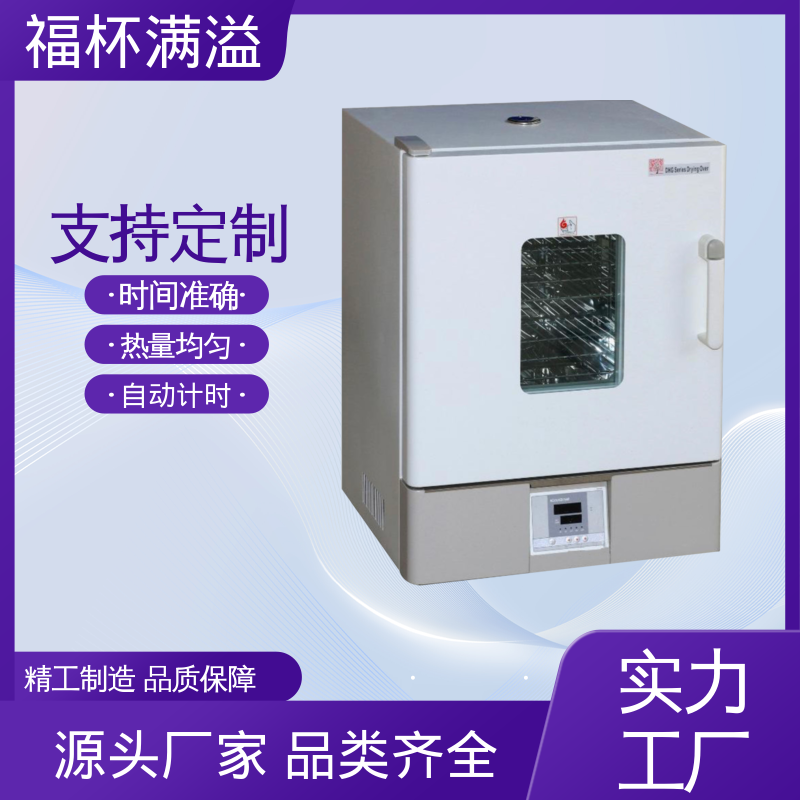 电加恒温鼓风干燥箱 试验烘箱 温度精准均匀 福杯满溢