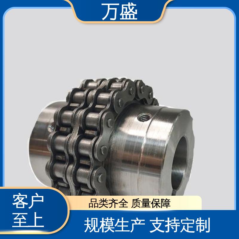 适应高速 GL2 紧凑滚子链联轴器 搅拌机专用 万盛