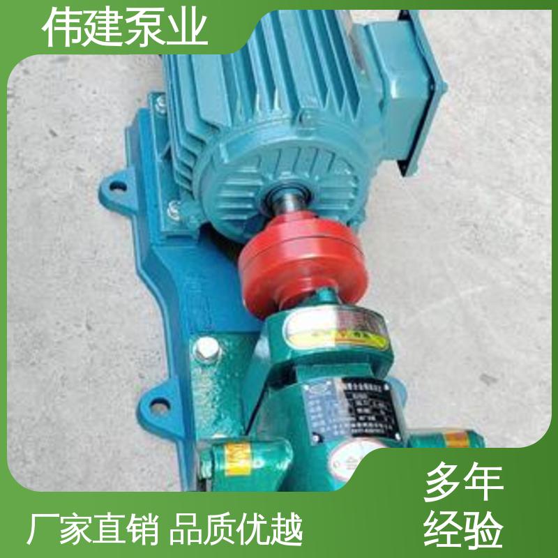 伟建供应 煤焦油稠油用 无堵塞耐高温 硬齿面泵 规格齐全
