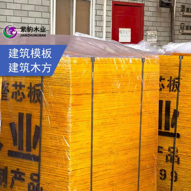 酚醛镜面板 建筑辅材 规格3*6强混凝土建筑模板木板材