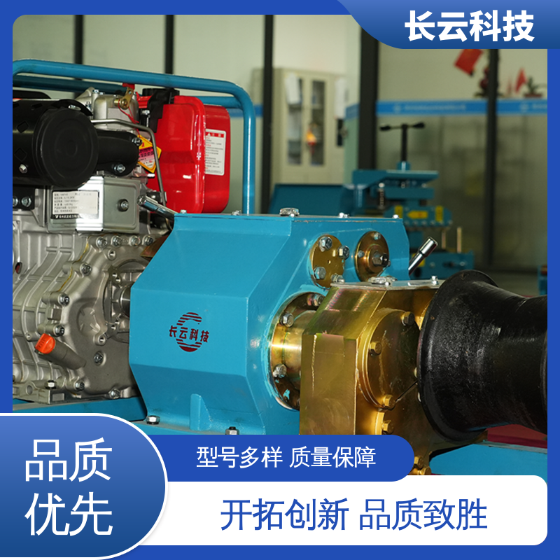  电动/机动绞磨机 长云科技5T柴油款 诚信经营实力商家 