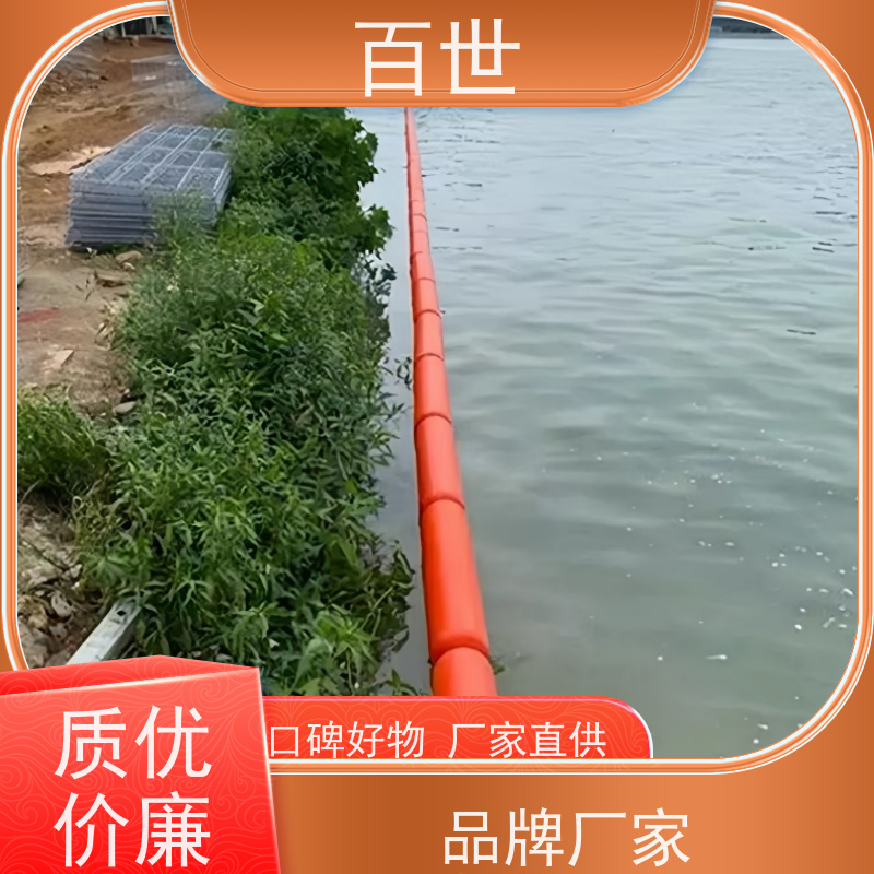 百世 潮汐电站 拦污浮筒 水下挂网 生态友好材质
