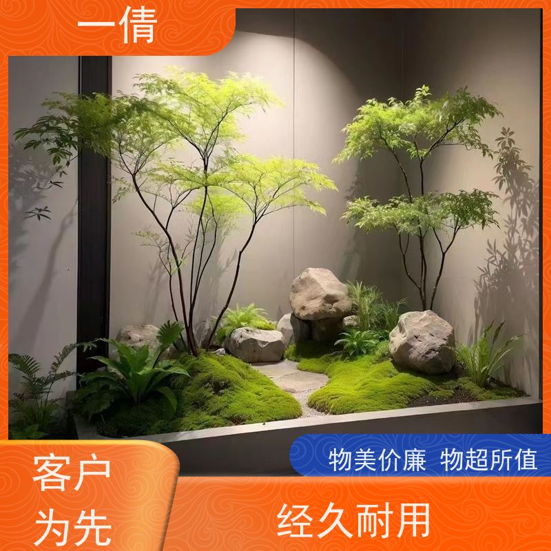 一倩花卉 前台 好事花生 开业花篮租赁 净化空气