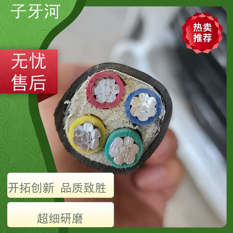 子牙河科技 国标 铝芯电力电缆 自重承载力强 足米足量 0.6/1kv