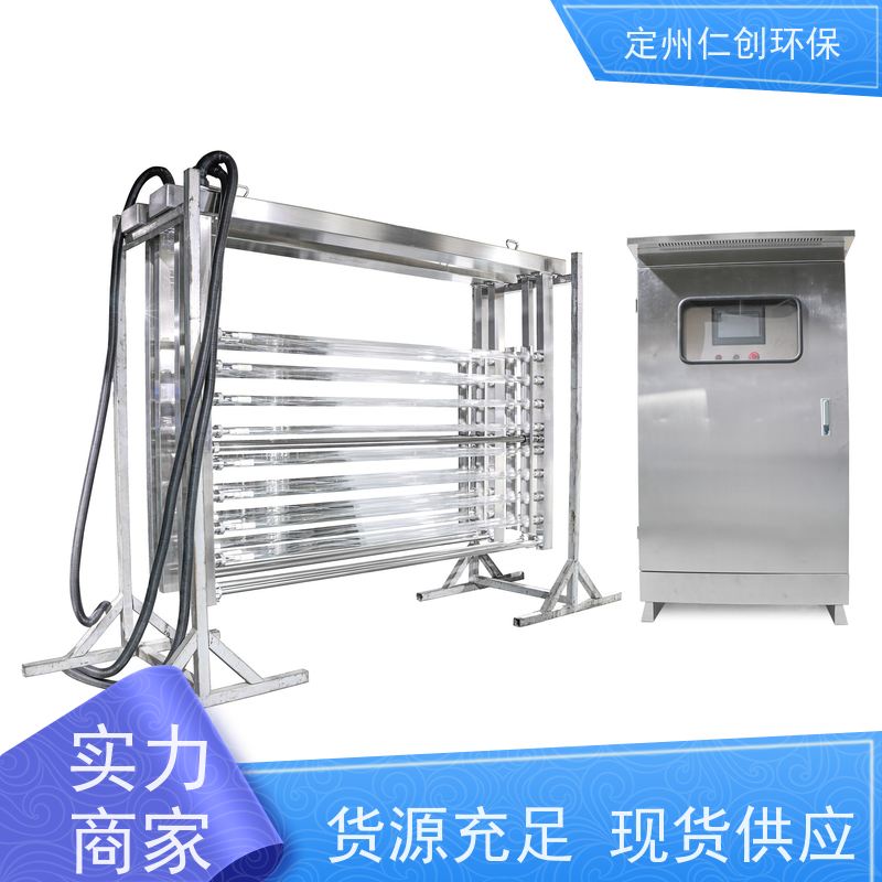 仁创品牌 市政污水厂 出水可达一级A标 排架式紫外线杀菌器