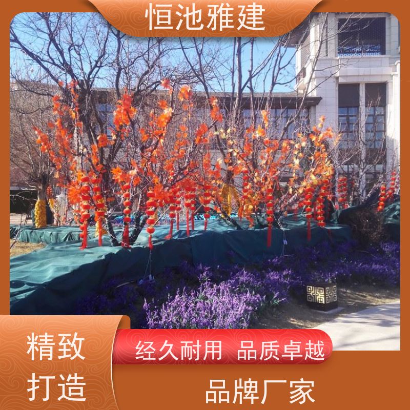 恒池雅建 中式风格 网灯亮化装饰 支持非标定制