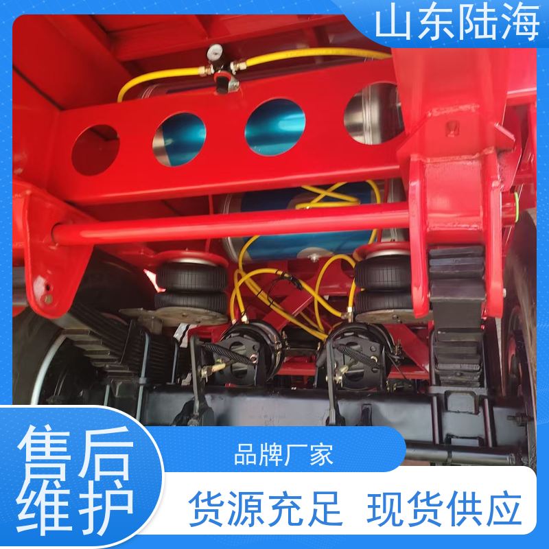 源头实力厂家 高栏花篮半挂车 钢板鼓刹车桥 承载能力强