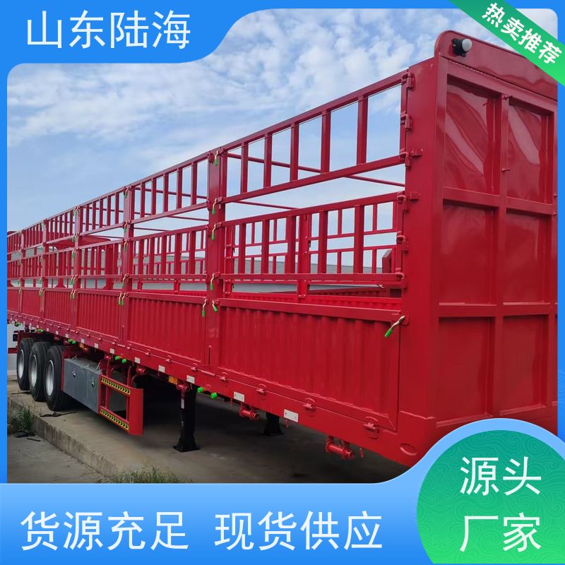 源头实力厂家 仓栏运输半挂车 中置气囊 应用型广