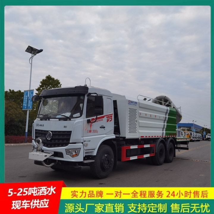 可以浇灌路边花木 国六排放 抑尘车 轻型洒水车 豪沃