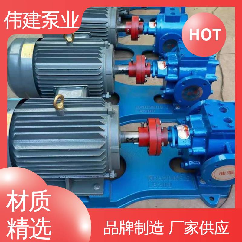 性能稳定 高浓度沥青泵 高粘度树脂 涂料油漆用 伟建供应