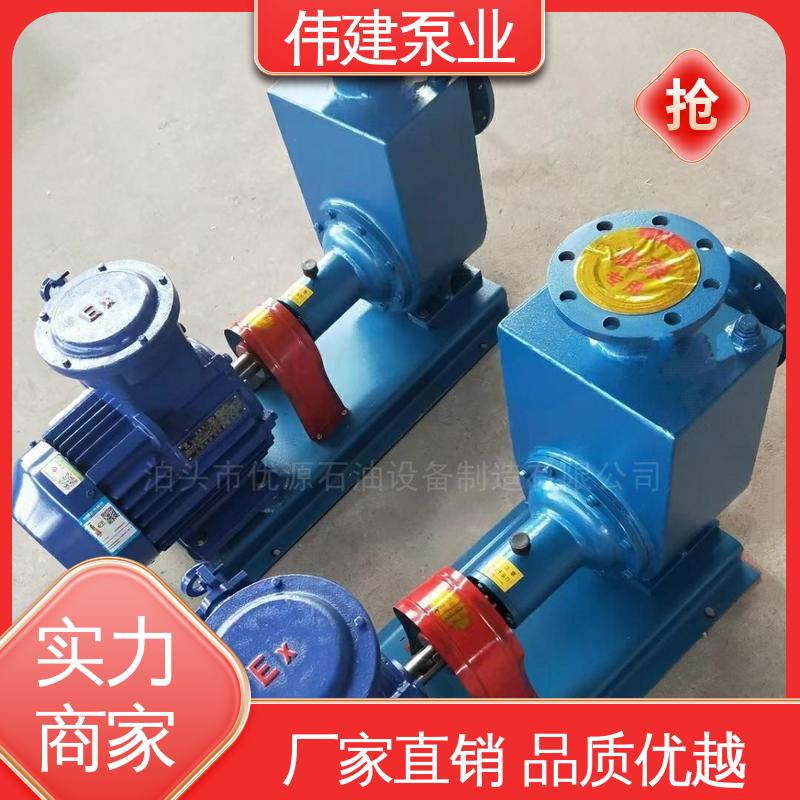 噪音小体积小 涂料油漆输送用 支持定制 LC50皮带轮罗茨泵 伟建供应
