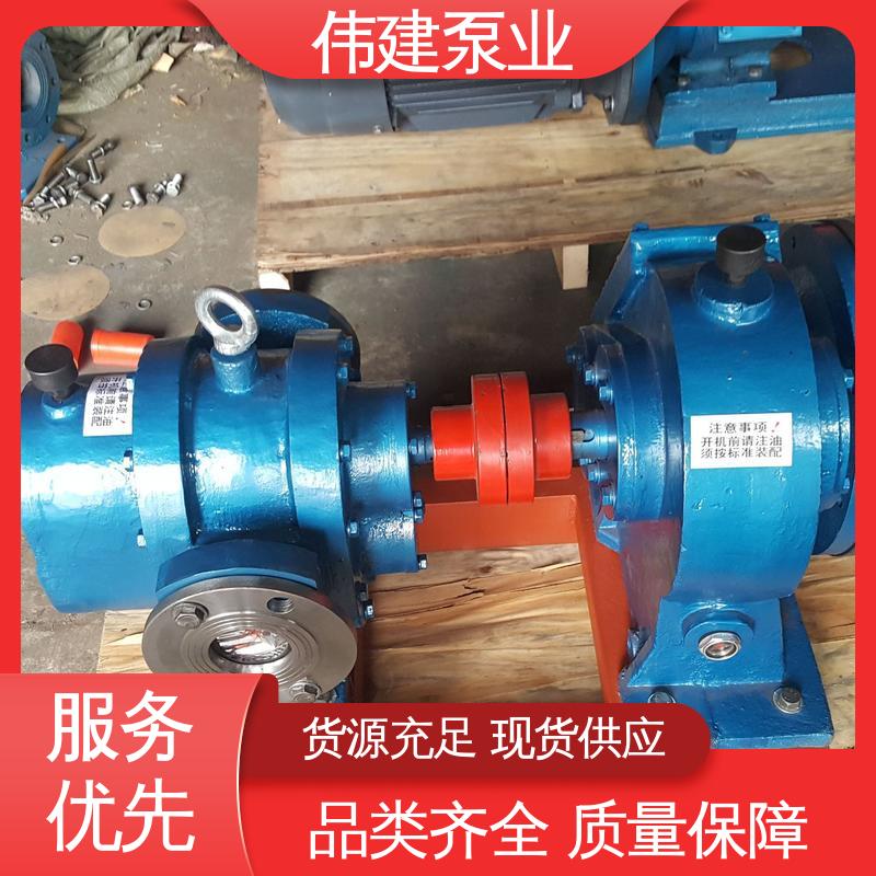 伟建供应 耐高温300度 规格齐全 LC50皮带轮罗茨泵 橡胶树脂输送用