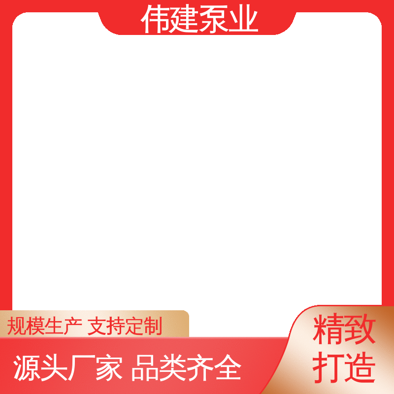 伟建供应 噪音小体积小 支持定制 化工产品输送用 三叶转子泵