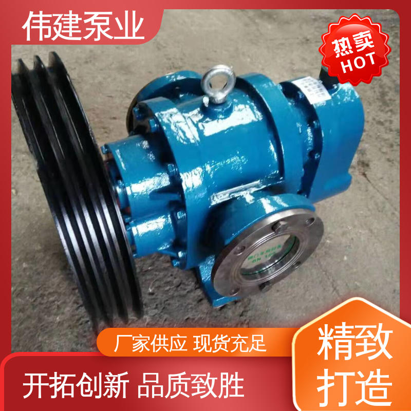 伟建供应 支持定制 三叶转子泵 大流量 润滑油脂沥青输送