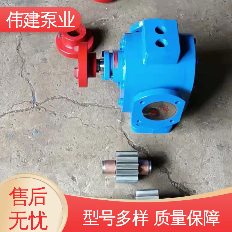 粘度物料输送用 LC50皮带轮罗茨泵 支持定制 无泄漏效率高 伟建生产