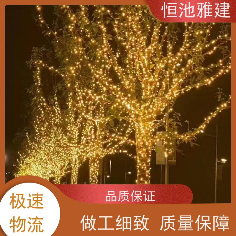 恒池雅建 光明照万家 大红灯笼装饰 策划设计制作