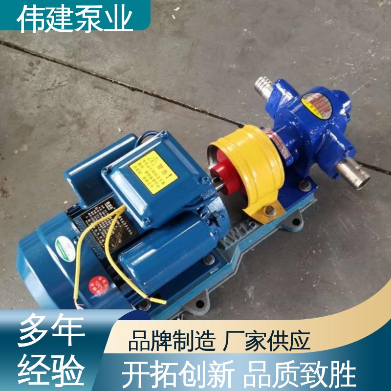 伟建生产 流量大扬程高 豆浆豆渣用 支持定制 电动齿轮泵