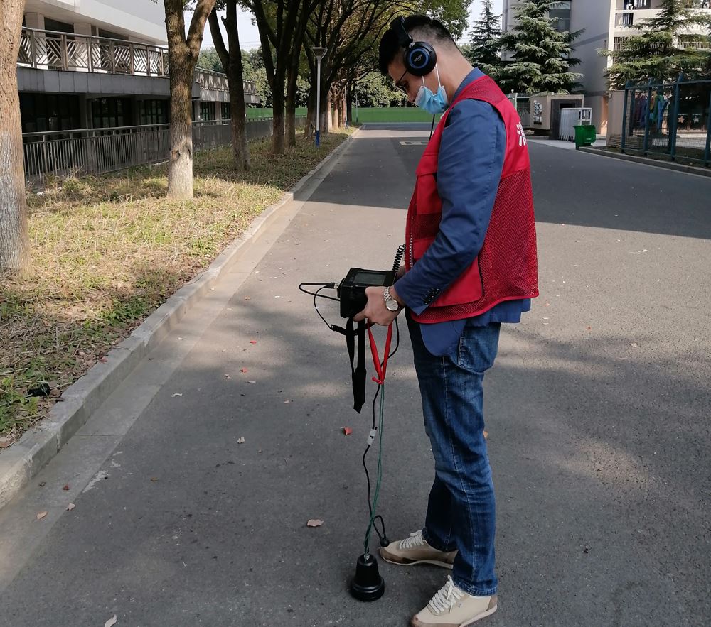 无锡市惠山区 园区喷淋管道 漏水检测走向探测准确定点