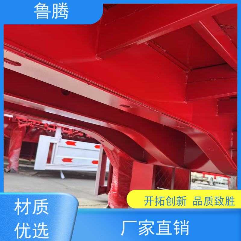 源头工厂 轻型平板半挂车 八轴重型货柜拖板车 一车多用来回不趴窝