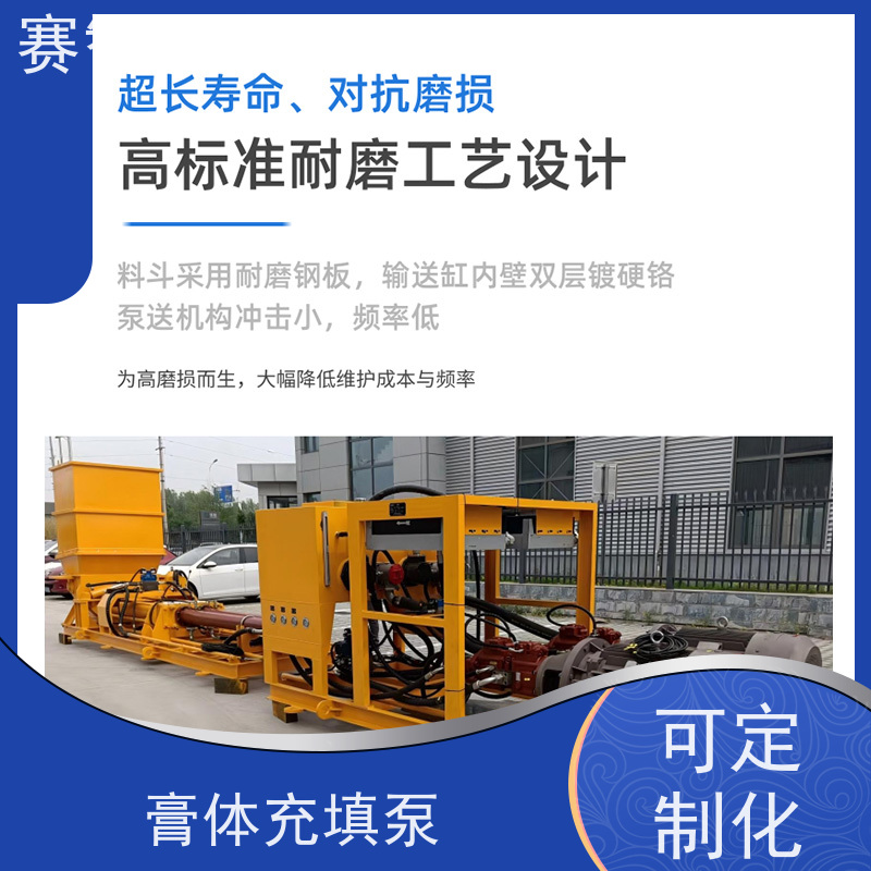 赛智灌浆 电厂 膏体充填泵 输送系统 生产不中断