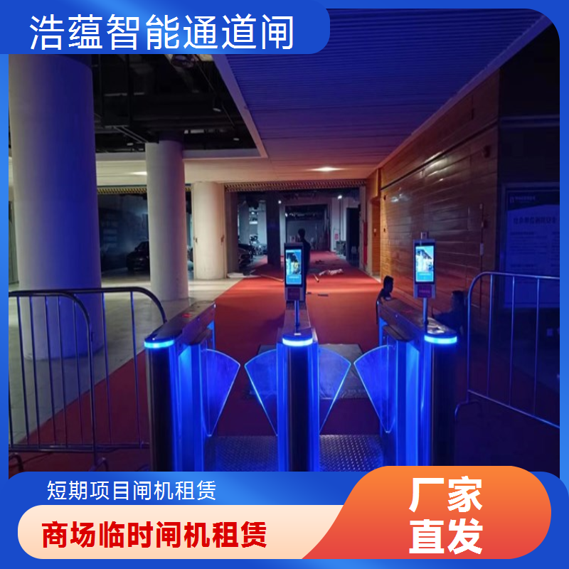 稳定耐用闸机 专业租赁公司 非遗活动 长期使用 人脸识别 全国服务