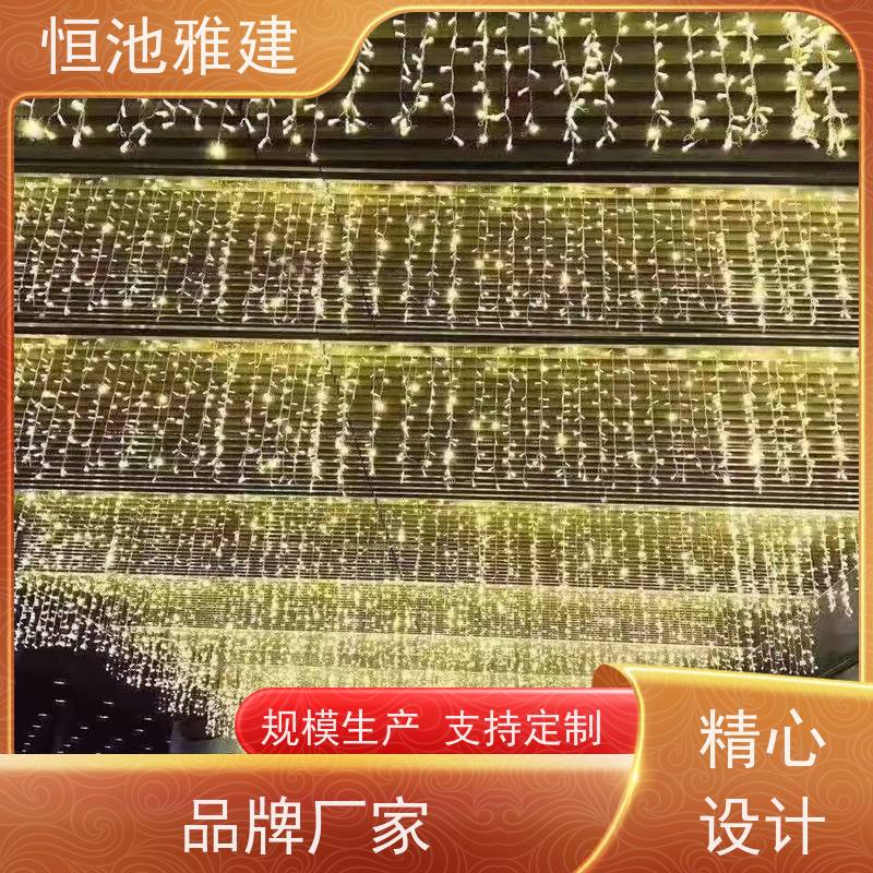恒池雅建 春节挂灯笼 节日气氛灯 街道亮化挂件