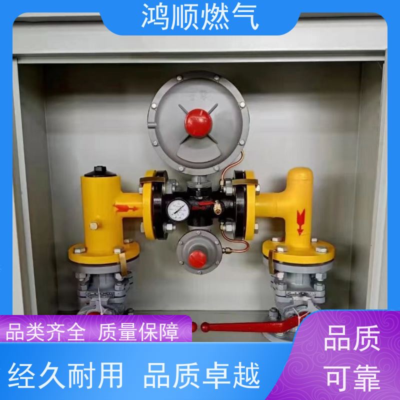 鸿顺 厂家供应 燃气调压阀 加固系统强度高 按需定制