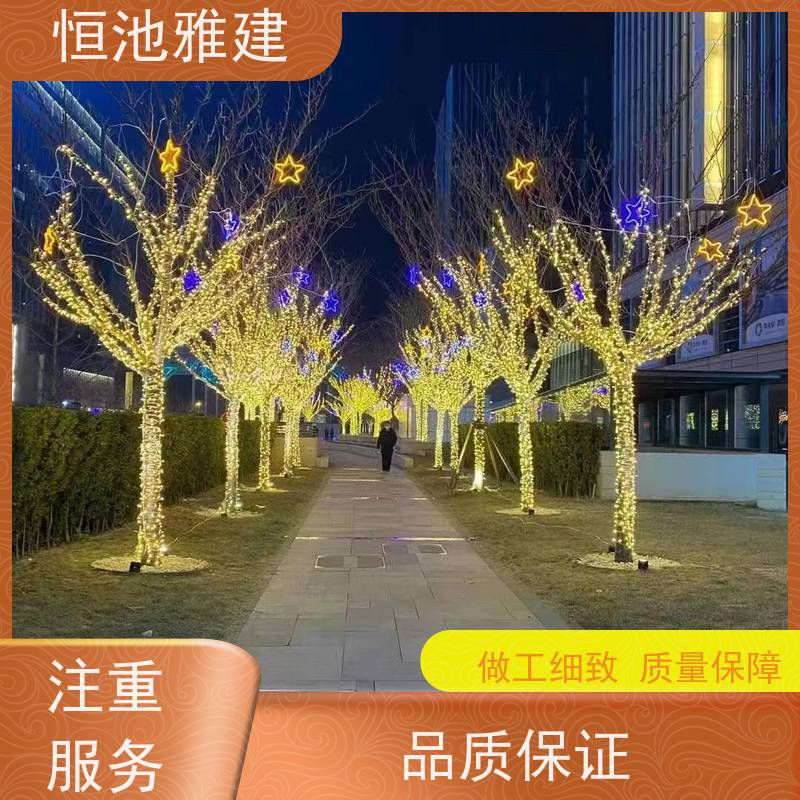 恒池雅建 元旦节装饰用 节日氛围灯 支持非标定制