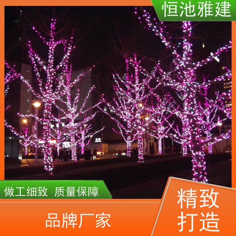 恒池雅建 节日灯批发 彩灯串灯亮化 支持非标定制