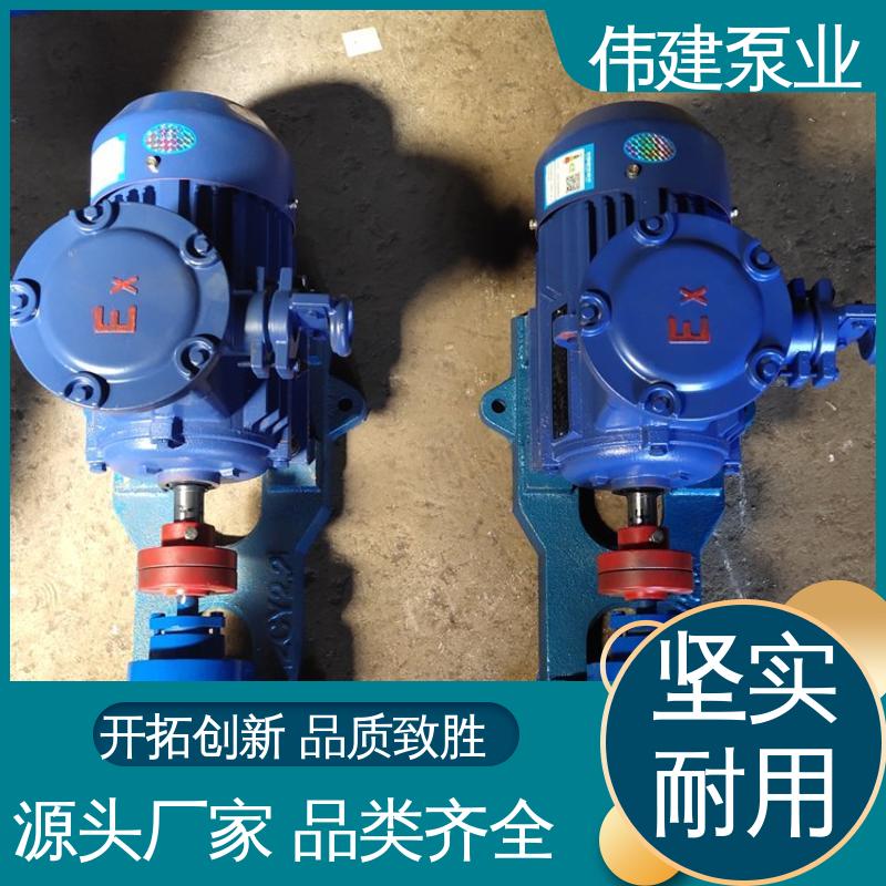 伟建生产 电动齿轮泵 耐磨性能好 支持定制 重油输送用