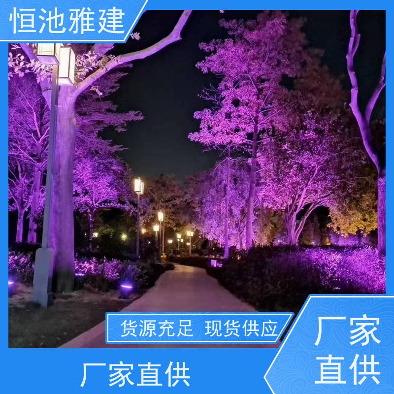 恒池雅建 节日焕然一新 亮化街景 支持非标定制