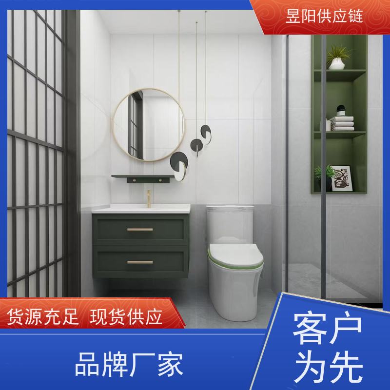 汉摩石英石圆形小号水槽燕麦色 洗菜盆单槽洗碗池台下昱阳供应链