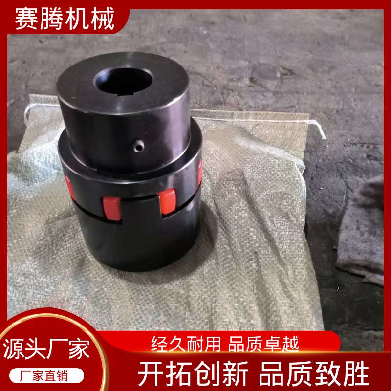 赛腾 星形联轴器 带键槽型 适配多种轴径 冷却塔风机传动专用