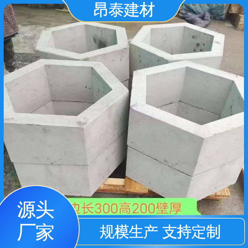 多种规格 仿花岗岩砖 安装便捷 抗渗漏性强 六角护坡砖