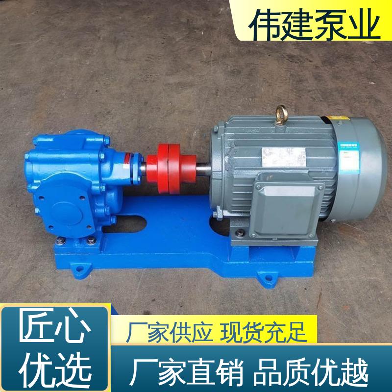 伟建供应 低噪音 机油柴油液运输用 规格齐全 不锈钢齿轮泵