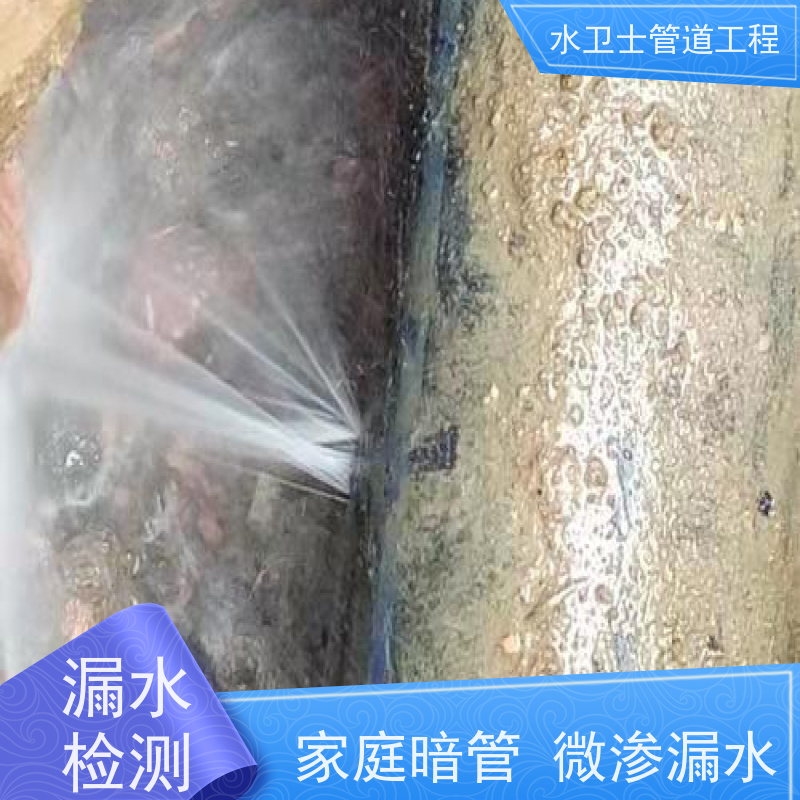 温州鹿城区供水管道查漏检测漏水防水补漏一步到位