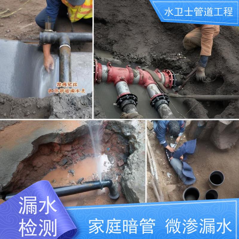 泰顺县园区喷淋管道检测漏水走向探测快捷到位