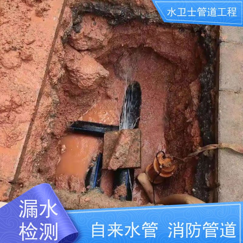 南京玄武区自来水消防喷淋地暖管漏水探测 仪器准确定点一步到位
