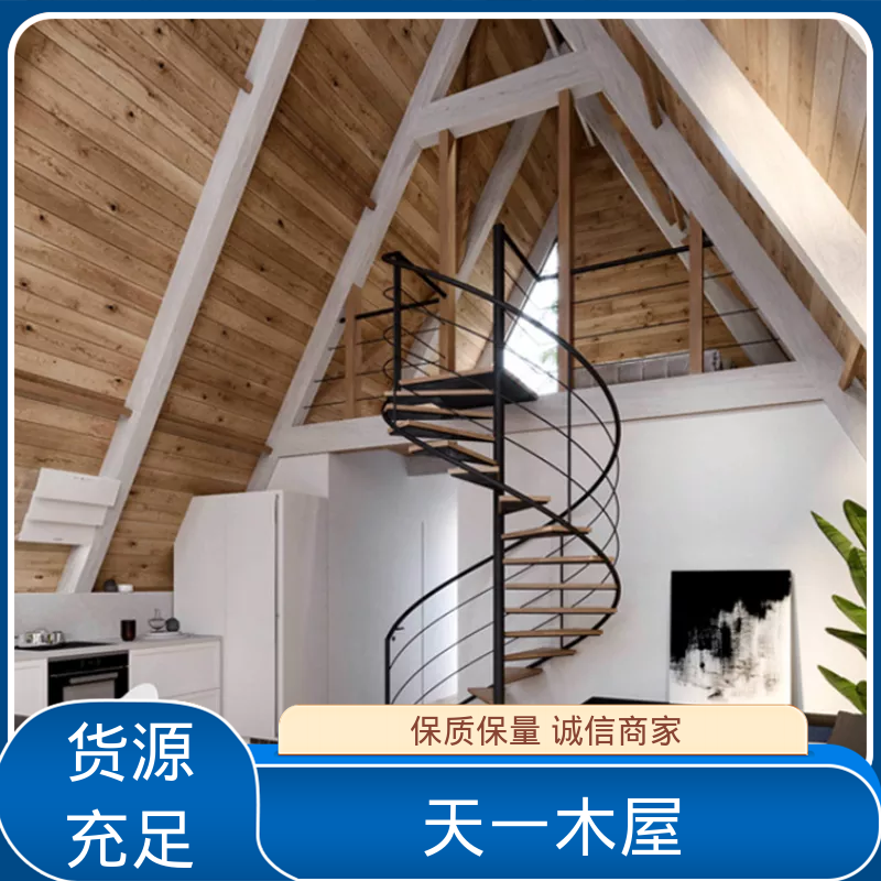 天一木屋 稳固耐用 造型多样网红时尚 木质别墅客栈 溯溪庭院式房子