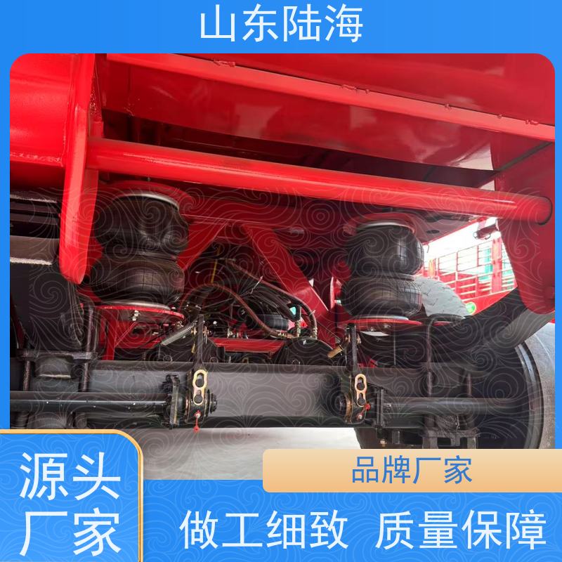 源头实力厂家 13米高栏花篮半挂车 加固底盘 承载能力强