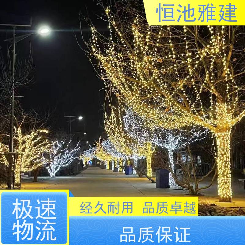 恒池雅建 装饰节日灯 光纤灯亮化 支持非标定制