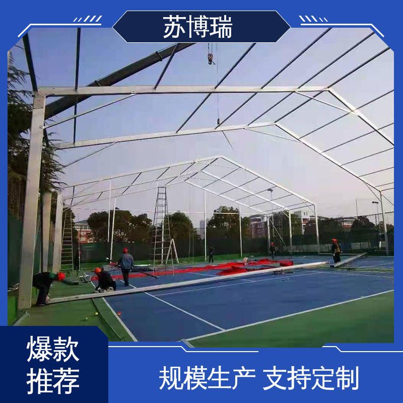 篮球场篷房 模块式生产 外运动大棚室内定制标 苏博瑞