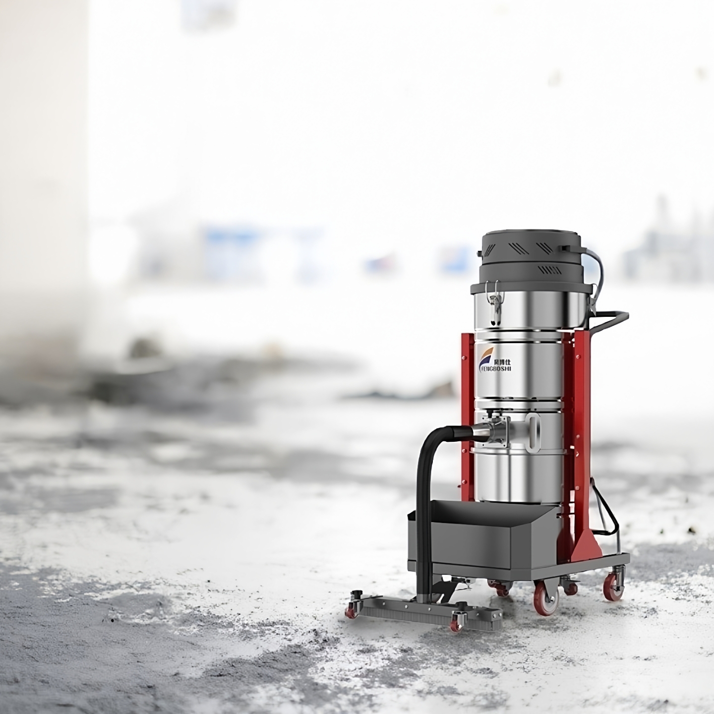 工业吸尘器WX100/75机械工厂用铁屑铁粉大功率100L大容量